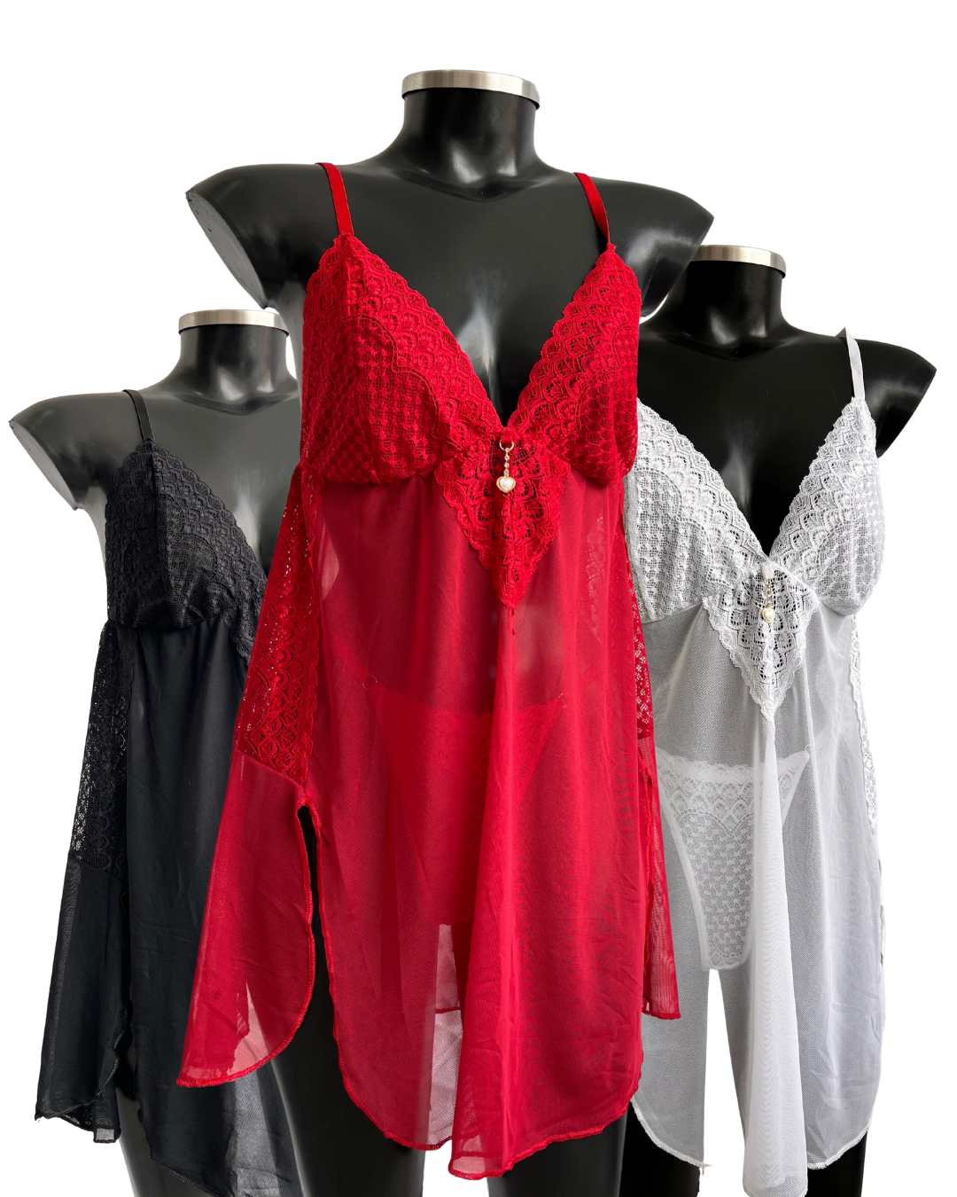 Camisola Tule Luz Sem Bojo