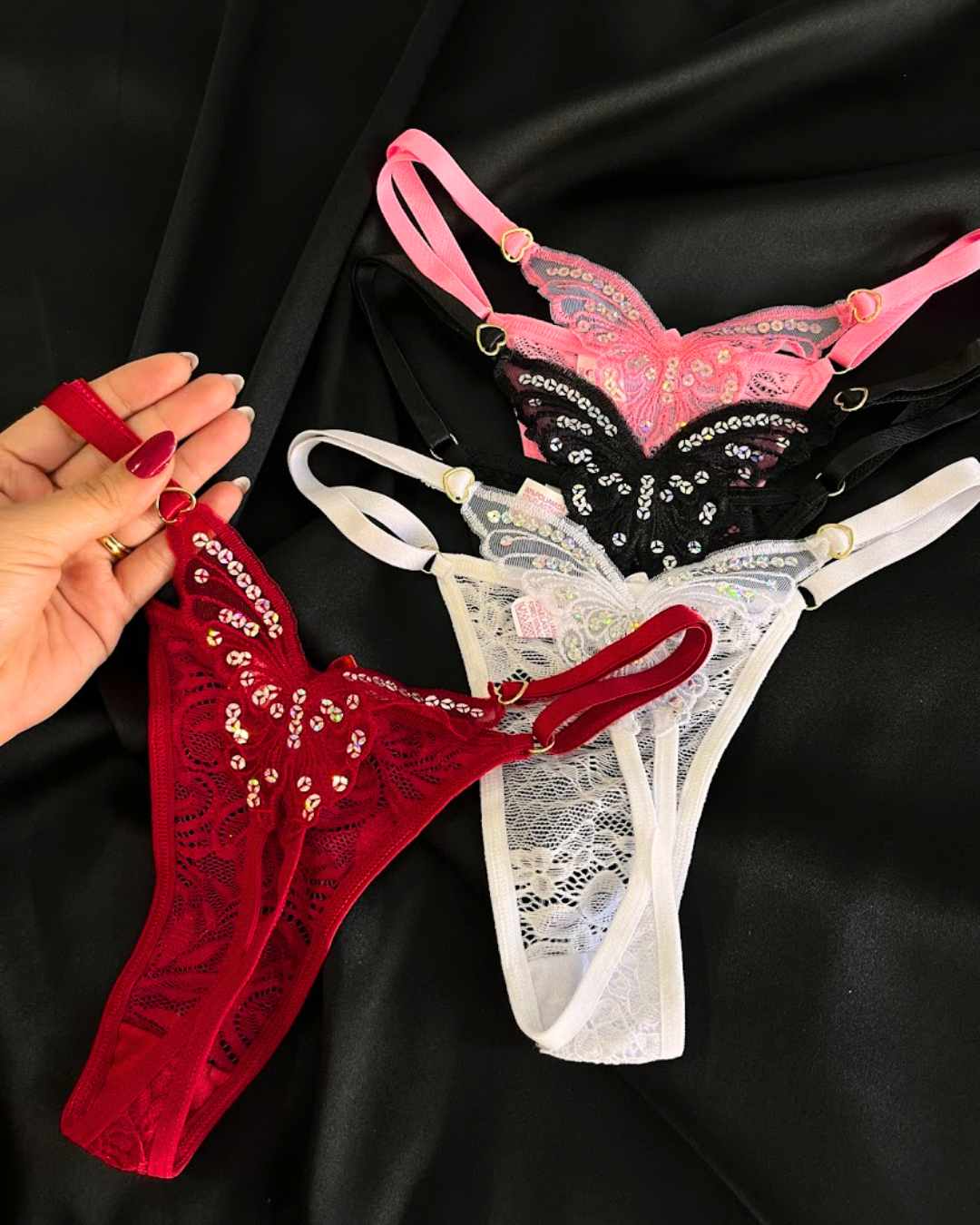 Tanga Sexy Fio Borboleta